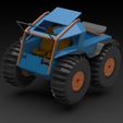 RC-SHERP-BLUE.jpg SHERP 1:16 – 100% 3D PRINTABLE AMPHIBIOUS RC TRUCK WITH TRAILER | SERVO DRIVE | DIY STL
