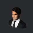 model-2.png Roger Federer-bust/head/face ready for 3d printing