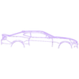 chevrolet camaro.stl Wall Silhouette: Chevrolet Set