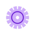 Roue_14_dts-_Largeur_fixe.stl Roues de codage pour détecteur de brouillage Ø1,75