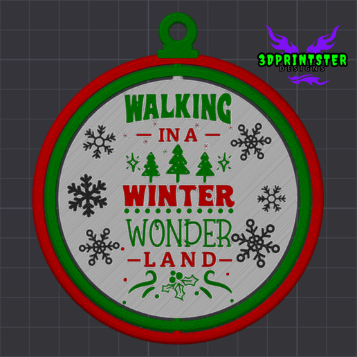Walking-In-A-Winter-Wonder-Land.png 🎄 ¡48 adornos giratorios para el árbol de Navidad!