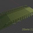 Dimensions-28mm.jpg Wooden Bridge - Tabletop Wagaming Terrain