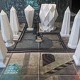 15.jpg STL-Datei Obelisk-Geländeset kostenlos・Modell für 3D-Druck zum herunterladen