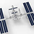 iss.png STL file ISS space station・3D printer design to download