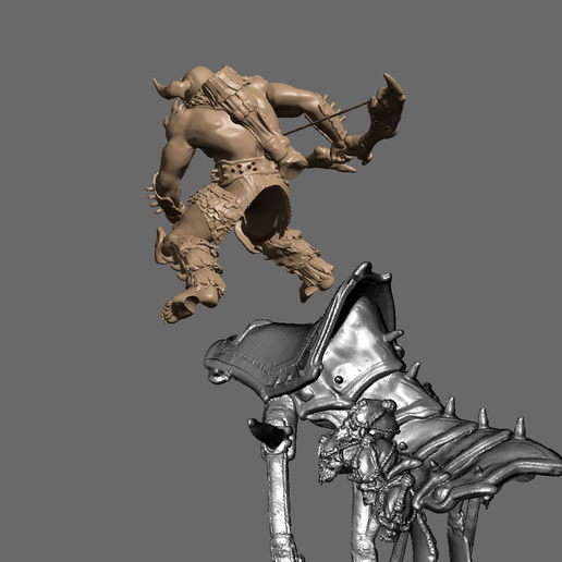 🐉 PINKY RIDER DOOM THE DARK AGES MODULAR ARMOR HIGH QUALITY STL FOR 3D ...