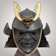 9.148.jpg Samurai Kabuto Helmet Japanese Warior 3D print model