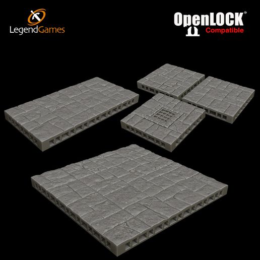 Image of LegendGames OpenLOCK Compatible Floor Tiles
