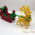 Capture d’écran 2017-12-12 à 17.19.27.png Free STL file Christmas deer・3D printable object to download, TanyaAkinora