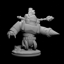 1.png Fichier 3D gratuit Ingénieur nain robot guerrier・Modèle à télécharger et à imprimer en 3D