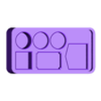 Player components - markers (print x4).STL Unconscious Mind + Nightmares - boardgame insert