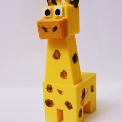 20230524_200209.jpg Fichier STL Girafe de Mainecraft・Modèle imprimable en 3D à télécharger