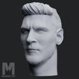 RENDER-MESSI.bip.6.jpg Lionel Messi World Champion Head 3D print model