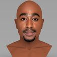 untitled.1330.jpg Tupac Shakur bust ready for full color 3D printing