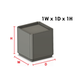 Recurso-22.png Gridfinity Boxes Filled-in (Fusion 360)