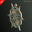 CLASSIC-Snowflakes_16.png Snowflakes Classic Tree Decoration