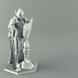 warrior.png ELF WARRIOR CHARACTER GAME FIGURE 3D print model