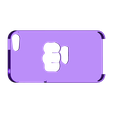 iphone_4s_pewdiepie_case__3_.stl Free STL file Pewdiepie Bro fist iPhone4/4s case・3D printable object to download