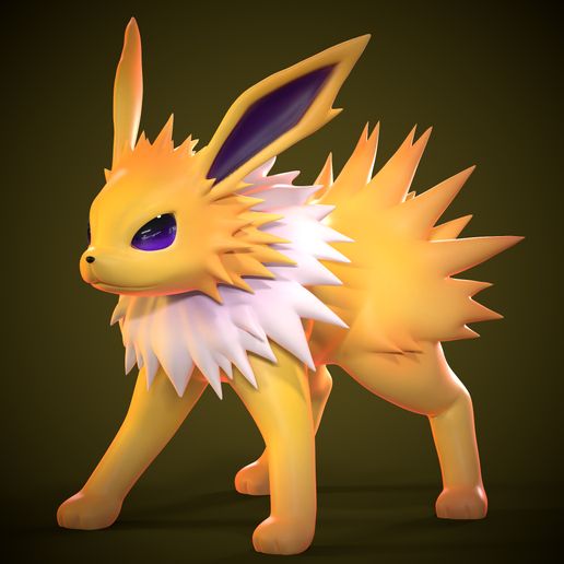 jolteon pokemon 3D model