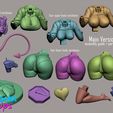 girl-meru-assemble-parts-guide-2.jpg Meru with NSFW version and Miniatures COMBO PACK
