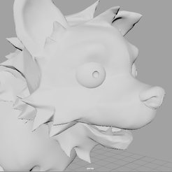 img_09.png Archivo STL gratis Frostwolf Pup Remeshed Resculpted | WoW Fan-Art・Diseño imprimible en 3D para descargar