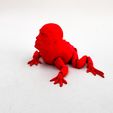 IMG_4915.jpg The Rock Flexi Toad Frog articulated print-in-place no supports Dwayne Johnson