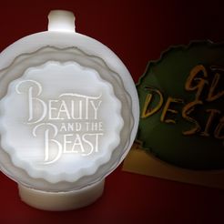 IMG_20230907_115452019.jpg Файл STL Красавица и чудовище DISNEY CHRISTMAS ORNAMENT TEALIGHT WITH TWIST LOCK CAP・3D модель для печати скачать