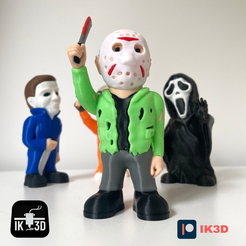 STL file JASON VOORHEES - FRIDAY THE 13TH TEALIGHT With Mask 🎬・3D printing  idea to download・Cults