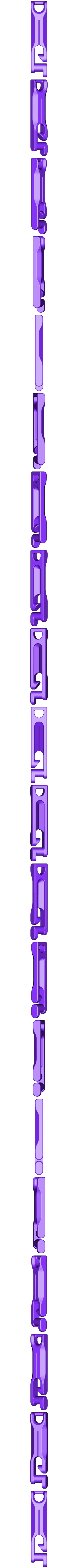 DD001.STL *NEW* Strong Flex door Carabiner ddf3d Customized