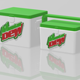 4.png Another 2 models Mountain Dew Vintage logo Ice Box Vintage Cooler for Scale Autos and Dioramas 2