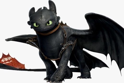 Night Fury Inspired Dragon