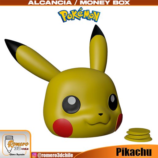 Alcancia Pikachu / Pokemon