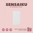 10.-TONSTAD-Storage-Combination-01-3.png Miniature Replica 10. TONSTAD Storage Combination 01 for Miniature Dollhouse - IKEA - 3D Print Instant Download