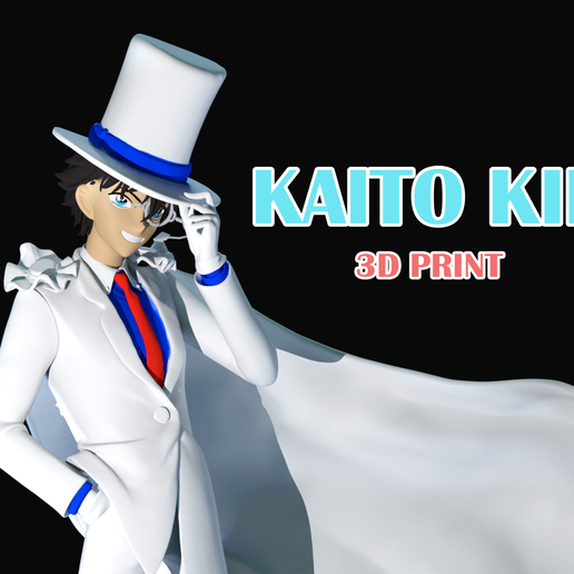 🪄 KAITO KID - MAGIC KAITO - 3D PRINT・ 3D File for 3D printing・Cults