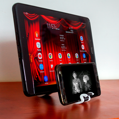3D-Datei Tablet Handy Wandhalterung 📱・Modell zum Herunterladen