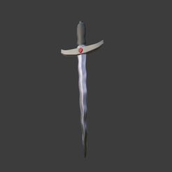 2.jpg Fichier 3D gratuit Couteau de dague Fantasy gratuit・Modèle à télécharger et à imprimer en 3D, Tophwei