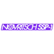 Logo Backplate.stl Novritsch SSP-1 Airsoft Pistol Display Stand (& SSP-5 Logo)
