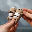 flexott20.jpg Otis, the Flexi Otter - Magnetic Hand-Holding Companion