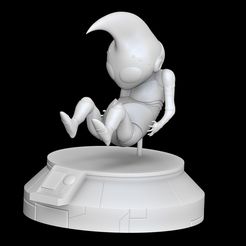 Render 1.jpg STL-Datei Dragon Ball GT Baby・Modell zum Herunterladen und 3D-Drucken