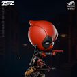 4.jpg Deadpool Chibi - Digital STL file