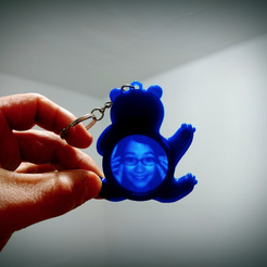 Capture d’écran 2018-02-01 à 10.15.37.png Free STL file Customizable teddy bear key ring tutorial・3D printable design to download