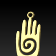 mano_chamán2.png Healer's hand symbol - Shaman's hand