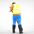 N1_C.10-Copy.jpg N1 Construction Worker 1 64 Miniature With Shovel and Metal pole