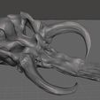 8.1.jpg Mythosaur Skull Pendant - Mandalorian Symbol Ready for 3d print 3D print model