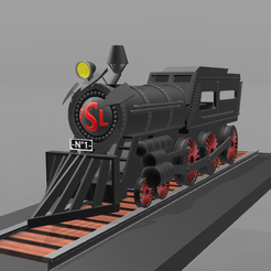 2.png Free STL file Locomotive No. 1-・3D printable object to download, psl