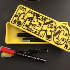 IMG_4953.jpeg STL file PENCIL BOX THANK YOU・3D printable design to download