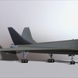 3.jpg Concorde Prototype Aircraft of the Future Model Printing Miniature Assembly File STL for 3D Printing
