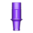 TiBase Long Neodent CM - Vladyslav Pereverzyev.stl Compatible Components for Neodent CM (Screw, TiBase, Analog) - 3D Print
