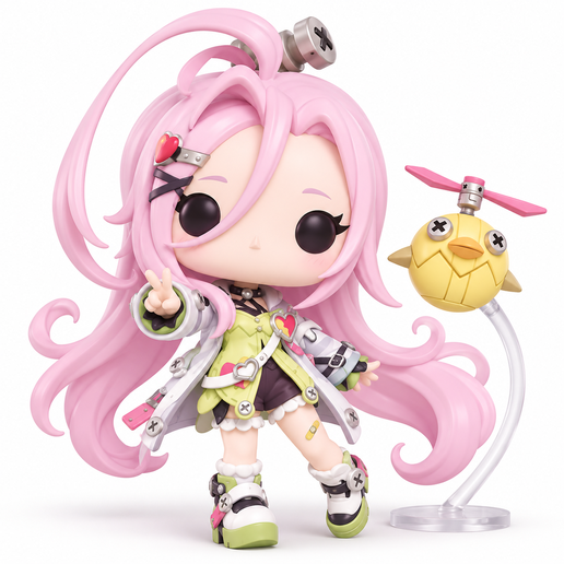 Aino | Chibi 3D Model