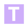 T-Body.stl Word Clock 3D