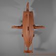 Space-Galleon-Spelljammer-Render-Bottom.jpg Galleon Flying Fantasy Ship Model Compatible With DnD Spelljammer